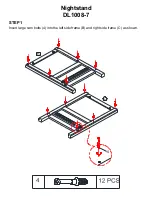 Предварительный просмотр 5 страницы Dorel Living DL1008-7 Instruction Booklet