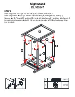 Предварительный просмотр 6 страницы Dorel Living DL1008-7 Instruction Booklet