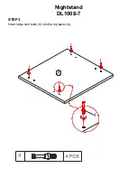 Предварительный просмотр 7 страницы Dorel Living DL1008-7 Instruction Booklet