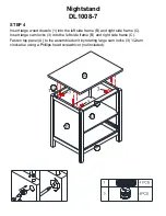 Предварительный просмотр 8 страницы Dorel Living DL1008-7 Instruction Booklet