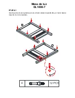 Предварительный просмотр 19 страницы Dorel Living DL1008-7 Instruction Booklet