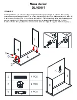 Предварительный просмотр 24 страницы Dorel Living DL1008-7 Instruction Booklet