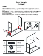 Предварительный просмотр 38 страницы Dorel Living DL1008-7 Instruction Booklet