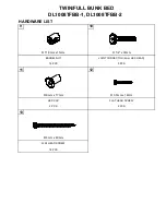 Preview for 5 page of Dorel Living DL1008TFBB-1 Manual