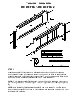 Preview for 10 page of Dorel Living DL1008TFBB-1 Manual