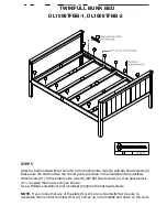 Preview for 13 page of Dorel Living DL1008TFBB-1 Manual