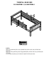 Preview for 17 page of Dorel Living DL1008TFBB-1 Manual