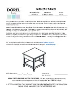 Dorel Living DL1010-7 Instruction Booklet preview