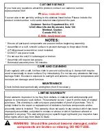 Preview for 2 page of Dorel Living DL1010-7 Instruction Booklet