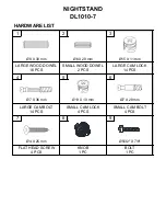 Preview for 3 page of Dorel Living DL1010-7 Instruction Booklet