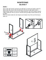 Preview for 9 page of Dorel Living DL1010-7 Instruction Booklet