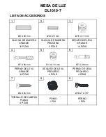 Preview for 16 page of Dorel Living DL1010-7 Instruction Booklet