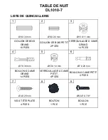 Preview for 29 page of Dorel Living DL1010-7 Instruction Booklet