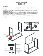 Preview for 35 page of Dorel Living DL1010-7 Instruction Booklet