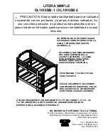 Preview for 35 page of Dorel Living DL1010BB-1 Instruction Booklet