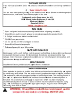 Preview for 2 page of Dorel Living DL1010TB-1 Instruction Booklet