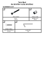 Preview for 3 page of Dorel Living DL1010TB-1 Instruction Booklet