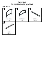 Preview for 4 page of Dorel Living DL1010TB-1 Instruction Booklet