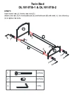 Preview for 5 page of Dorel Living DL1010TB-1 Instruction Booklet