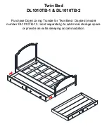 Preview for 8 page of Dorel Living DL1010TB-1 Instruction Booklet