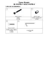 Preview for 12 page of Dorel Living DL1010TB-1 Instruction Booklet