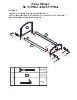 Preview for 14 page of Dorel Living DL1010TB-1 Instruction Booklet