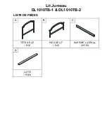 Preview for 22 page of Dorel Living DL1010TB-1 Instruction Booklet