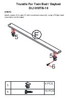 Preview for 6 page of Dorel Living DL1010TB-10 Manual