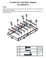 Preview for 7 page of Dorel Living DL1010TB-10 Manual