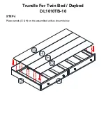 Preview for 8 page of Dorel Living DL1010TB-10 Manual