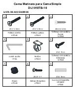 Preview for 14 page of Dorel Living DL1010TB-10 Manual