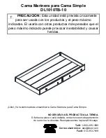 Preview for 20 page of Dorel Living DL1010TB-10 Manual