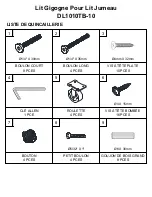 Preview for 25 page of Dorel Living DL1010TB-10 Manual