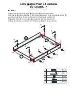 Preview for 27 page of Dorel Living DL1010TB-10 Manual