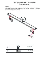 Preview for 28 page of Dorel Living DL1010TB-10 Manual