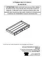 Preview for 31 page of Dorel Living DL1010TB-10 Manual