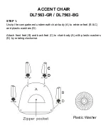 Preview for 4 page of Dorel Living DL7563-GR Instruction Manual