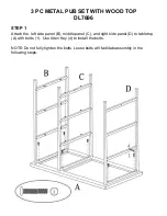 Предварительный просмотр 5 страницы Dorel Living DL7696 Manual