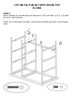 Предварительный просмотр 6 страницы Dorel Living DL7696 Manual