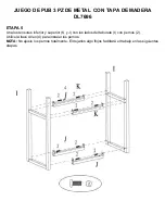 Предварительный просмотр 21 страницы Dorel Living DL7696 Manual