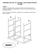 Предварительный просмотр 29 страницы Dorel Living DL7696 Manual