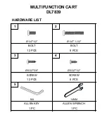 Preview for 3 page of Dorel Living DL7839 Manual