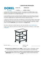 Preview for 13 page of Dorel Living DL7839 Manual