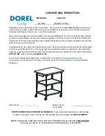 Preview for 25 page of Dorel Living DL7839 Manual