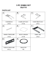 Preview for 3 page of Dorel Living DL8715 Installation Manual