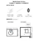 Preview for 19 page of Dorel Living DL8853-C Manual