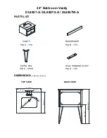 Preview for 3 page of Dorel Living DL8857-A Manual