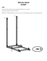 Preview for 5 page of Dorel Living Kitchen Island DL7847 Instruction Booklet