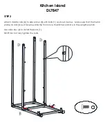 Preview for 6 page of Dorel Living Kitchen Island DL7847 Instruction Booklet