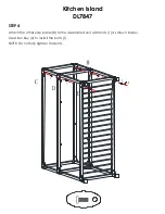 Preview for 8 page of Dorel Living Kitchen Island DL7847 Instruction Booklet